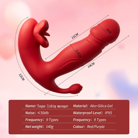 ✨ NEW LICKING MASSAGER – 3 IN 1 (IMPORTED) ✨
